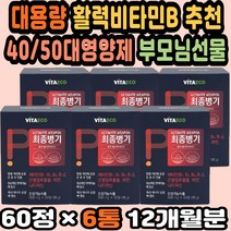 대용량 비타민B1 비타민추천 수험생피로회복 흑마늘 비타민B추천 비타민B영양제 부모님영양제추천 은행잎 비타민B역할 약국비타민 남편영양제 옥타코사놀 비타민B군 피로회복비타민
