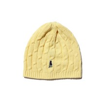 예일 HERIT에이지 UNIVERSITY DAN CABLE BEANIE YELLOW