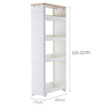 17cm18cm 틈새 수납장, 5단 선반 폭 17cm + 한 개