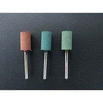 고무추지석 전동드릴용 샌딩연마, 120방(청색), 16mm(샹크6mm)