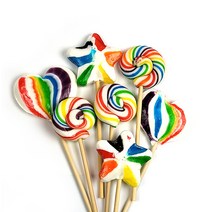 자은도 레인보우 종합스틱캔디 25g 10개입