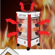 전기 히터 스토브 오방 가정용 업소용 전기난로 온열기 사무실 거실 식당 건설 현장