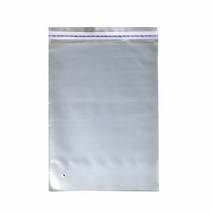 폴리백 쇼핑몰 투명비닐 PP봉투 비닐봉투 45X60cm+4cm 100매, 선택:기본형, 단품