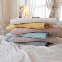 슬아하임 목화솜 사계절 60수 고밀도 순면 누빔 침대패드 S Q, 베이지