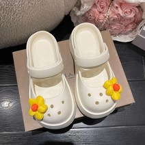 Z3JC 오쪽화 메리제인 키높이 키높이 EVA 여성동 샌들