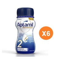 압타밀 액상분유 프로푸트라 어드밴스 (리뉴얼제품) 2단계 (6-12개월) 200ml 6개 (유통기한 2023.7.6)