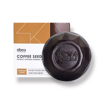 오베오 진화광수 수제 천연비누 커피씨드 스킨바 클렌징비누, 110g, 1개