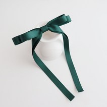 골프리본머리핀 롱 머리끈 반머리 올림머리 헤어자동핀