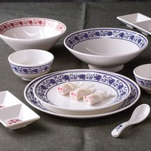 중청 30종 모음 멜라민 접시 식기 업소용 식당 중국집 분식, 14.스페셜접시볼