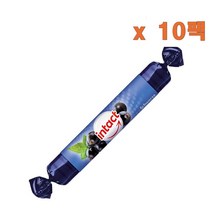 (독일직배) 인택트 글루코스 덱스트로스 블랙커런트 사탕 캔디 40g 10팩 intact Glucose Blackcurrant 40g