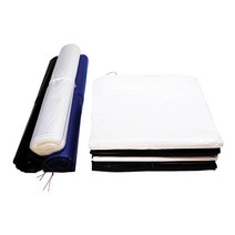 우리봉투 평판봉투(비포)흰색 재활용 쓰레기 채소봉투, 100매, 20L