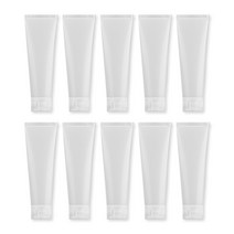 27리빙 화장품공병 말랑말랑 튜브 용기 100ml, 화이트, 10개