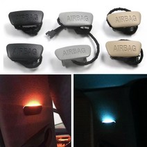 z플립4케이스 호환 자동차 인테리어 앰비언트 LED B 필러 라이트 에어백 개조 분위기 램프 BMW 3 시리즈 F3, 한개옵션1, 01 White Orange BEGE