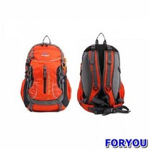 ForU815 남녀 등산 배낭 백팩 백패킹 A6 오렌지 아웃도어백팩 인스타가방