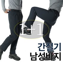MOLEX 1+1 남성 베이직 원턱 누구나 기본 등산 바지 작업복 팬츠 간절기 190번