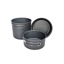 스노우라인 솔로 코펠 3 그레이 1개, 그레이 × 1개