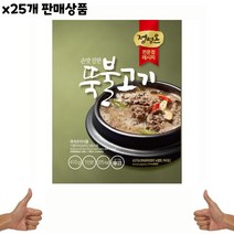 식자재 식재료 도매) 뚝배기불고기(초원 410g) x25개, 다판다슈퍼 1, 다판다슈퍼 본상품선택