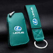 [당일발송] 렉서스 가죽 키케이스 es300h nx300h rx450h ux250h 키홀더 키링 스마트키, 그린(Green)