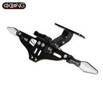 혼다 CBR500R 용 CBR 500R 2013 후면 라이센스 플레이트 테일 프레임 브래킷 회전 신호등, 04 A set with lights