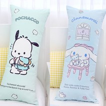 산리오 바디필로우 시나모롤 포차코 롱쿠션 대형 쿠션 긴베개, 포차코 바디필로우