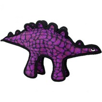 TUFFY 910997 세계에서 가장 터프한 부드러운 강아지 장난감 주니어 공룡 스테고사우루스 스퀴커 다중 레이어 내구성이 뛰어나고 강하며 튼튼함 상호작용 놀이 터그 던지고 가져오, Junior