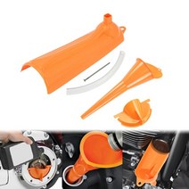 할리데이비슨 바이크 오토바이필러 오일 깔때기 엔드 렌치 기본 케이스 오일 채우기 깔때기 커버 씰링 1105 O 링 ABS for Harley Dyna Touring XL 883, 깔때기 세트 2