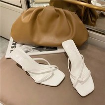 블로퍼 스틸레토 힐 뮬 플랫 슬링백 망치 5cm 팁 7cm 스웨이드 가보시2022 새로운 여름 여성 토스틸레토 힐 스킨색구두 슬링백미들힐 슬링백 망치 5cm 팁