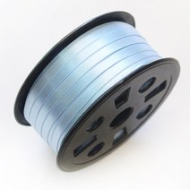 나모몰 공단리본 리본끈 약6mm(폭), 90m, H28.진하늘