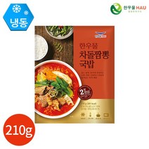 한우물 차돌 짬뽕국밥 210g x 6팩, 없음, 6개