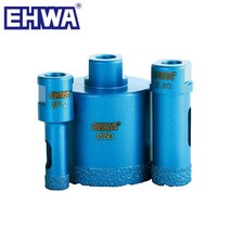 이화 융착코어비트 강화 타일 천공용, 75mm