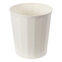 플라팜 인테리어 모던휴지통 10리터 소형, 1개, 아이보리