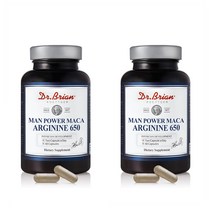 닥터브라이언 맨 파워 마카 아르기닌 650 60정 2개 DrBrian Man Power Maca Arginine