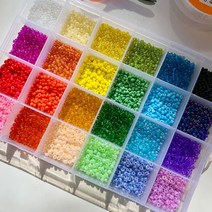 [부자재 포함] 비즈 반지 목걸이 팔찌 DIY 만들기 키트 세트 컬렉션, 03.비즈키트(버전3)_누름볼+올챙이캡SET(실버)