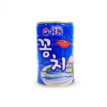 프리미엄 유동 푸른바다 신선한 꽁치 캔 통조림, 유동 꽁치통조림400g
