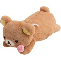 산엑스 리락쿠마 친구들 차이로이코구마 무릎 인형, 무릎 김 인형 리락쿠마