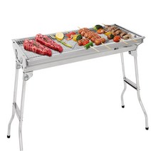 꾸버스 스텐다드 대형 바베큐그릴 접이식 야외 숯불그릴 직화 캠핑 휴대용 BBQ, 1개