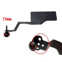 렉스탑 코나 차량용 네비 장착 휴대폰 거치 핸드폰거치대, 코나 전용거치대+무선충전기set