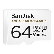 샌디스크 파인디지털 파인뷰 LX3000 2채널 메모리카드 64G HIGH Endurance, 64GB
