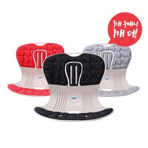 3+1 카이로 핏체어 와이더 바른허리 바른자세 좌식 학생 의자 허리 허리찜질팩, 본체 - 블랙 와이더, 쿠션 - 블랙