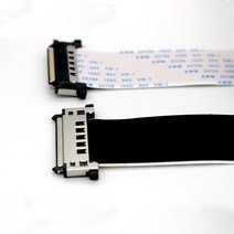 2개 4K HD LCD TV 스크린 케이블 41P / 51p I-PEX 커넥터 핀/51Pin LVDS 라인 인터페이스 FFC 유연한, 01 41 Pin_02 100mm