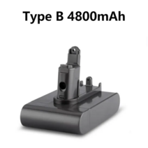 다이슨 청소기 호환 밧데리 배터리 자가교체 222V 9800mAh AB 타입 리튬 이온 진공 DC35 DC45 DC31 DC34 DC44 동물 동물용 2023 신제품, 4.B 4800mAh, 1개