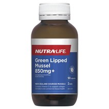 호주 약국 판매 초록 잎 홍합 뉴트라라이프 뉴질랜드산 그린 입 홍합 90 캡슐, 1병, 90캡슐