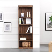 감성 아이방 키큰 오픈수납 5단 책장 600 (2색) 전시용 이쁜 사무실 장식장, 화이트