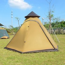 텐트 몽골 천막 주차 대형 캠핑 캐노피 쉘터 옥상, Brown