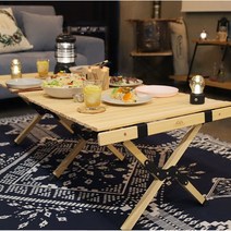 MOACAMPING 감성캠핑 우드롤테이블 MCT-WS01 소 중 대, 01S