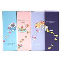 달콩팬시 몽알몽알 스탠딩 지함 필통, 물감