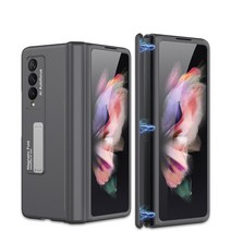 갤럭시Z 플립 폴드 호환케이스 힌지 전체 보호 자기 흡착 케이스 for samsung galaxy z fold 4 2 3 cover hard kickstand stand