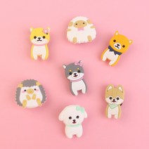 순수하랑 귀여운 동물 신발 꾸미기 파츠 세트 14P