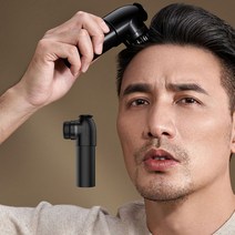 토닉 도포기 롤러볼 용기 마사지 오일 헤어 토닉도 모발 관리 두피 공병 휴대, 블랙