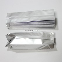 나이스팩 은박 커피봉투 6cm x 22cm(옆면5cm) 100장